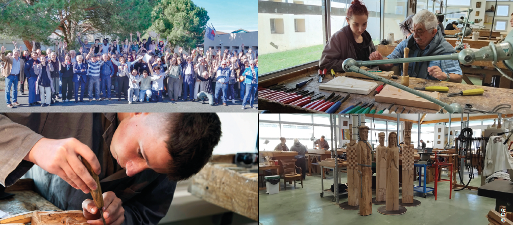 Le lycée Gabriel Haure-Placé de Coarraze fête ses 60 ans en 2026. Découvrez ses formations d’excellence en ébénisterie, marqueterie et artisanat d’art. Le lycée Gabriel Haure-Placé de Coarraze fête ses 60 ans en 2026. Découvrez ses formations d'excellence en ébénisterie, marqueterie et artisanat d'art.