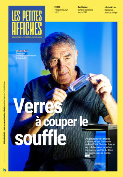 La Une du journal d'annonces légales Les Petites Affiches Béarnaises et des Pyrénées Atlantiques du 17 septembre 2024