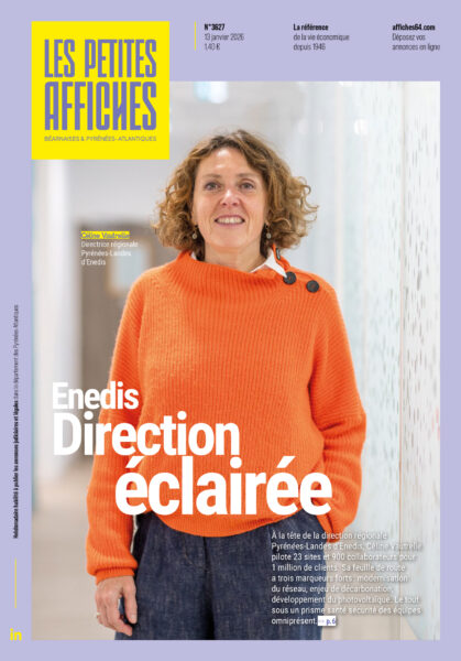 Une du Journal les Petites Affiches béarnaises du 13 janvier 2026