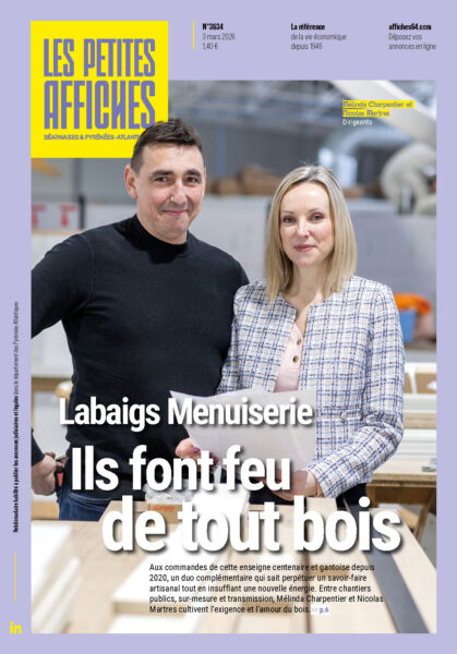 Une du Journal les Petites Affiches béarnaises du 3 mars 2026