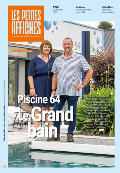 Une du Journal les Petites Affiches béarnaises du 21 juillet 2026