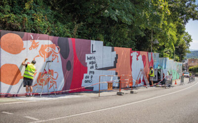 L’atelier Ambulant signe une nouvelle fresque à Lescar