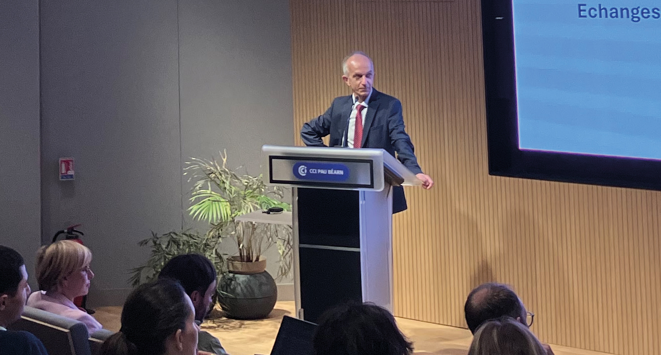 Malgré un contexte économique complexe, le Béarn résiste. La CCI Pau Béarn dévoile son baromètre semestriel et les perspectives des entreprises du territoire. Malgré un contexte économique complexe, le Béarn résiste. La CCI Pau Béarn dévoile son baromètre semestriel et les perspectives des entreprises du territoire.