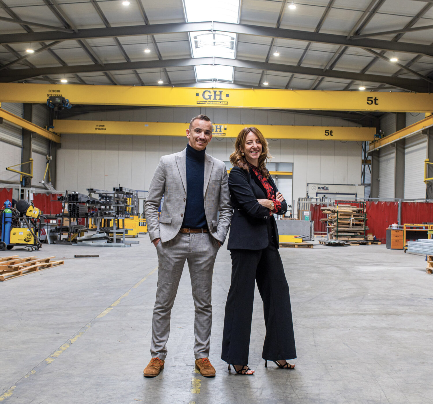 Mickaël & Virginie Castets, dirigeants de Carriquiry-industrie numéro 1 français des coffres-forts & portes blindées, virage vers l'industrie