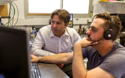 Frédéric Guichard, dirigeant de NTIC Peyroutet à LescarLa fibre entrepreneuriale