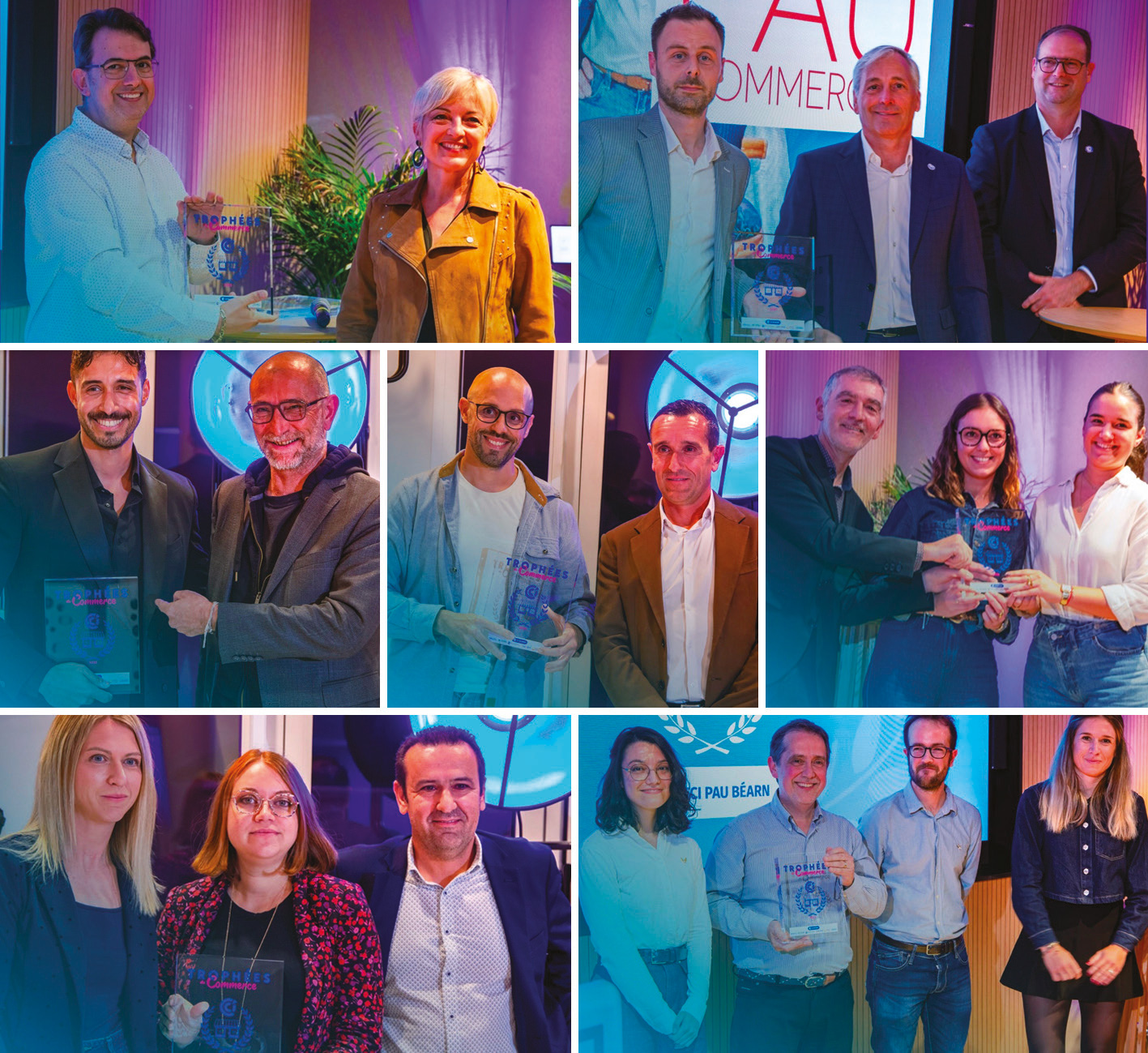 La CCI Pau Béarn a récompensé 7 lauréats aux Trophées du commerce 2025, célébrant les entrepreneurs qui dynamisent les villes béarnaises. La CCI Pau Béarn a récompensé 7 lauréats aux Trophées du commerce 2025, célébrant les entrepreneurs qui dynamisent les villes béarnaises.