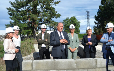 Lescar : première pierre posée sur le site du CNPC