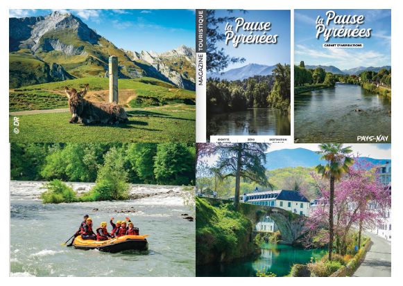 L’Office de tourisme du Pays de Nay publie 2 brochures pour explorer le territoire : carnet d’inspiration pratique et un magazine touristique L’Office de tourisme du Pays de Nay publie 2 brochures pour explorer le territoire : carnet d’inspiration pratique et un magazine touristique