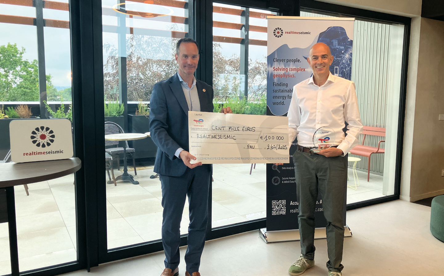 À Pau, Realtimeseismic, lauréate du dispositif Prêt à taux zéro Total Energies : Une belle opportunité pour servir sa croissance À Pau, Realtimeseismic, lauréate du dispositif Prêt à taux zéro Total Energies : Une belle opportunité pour servir sa croissance