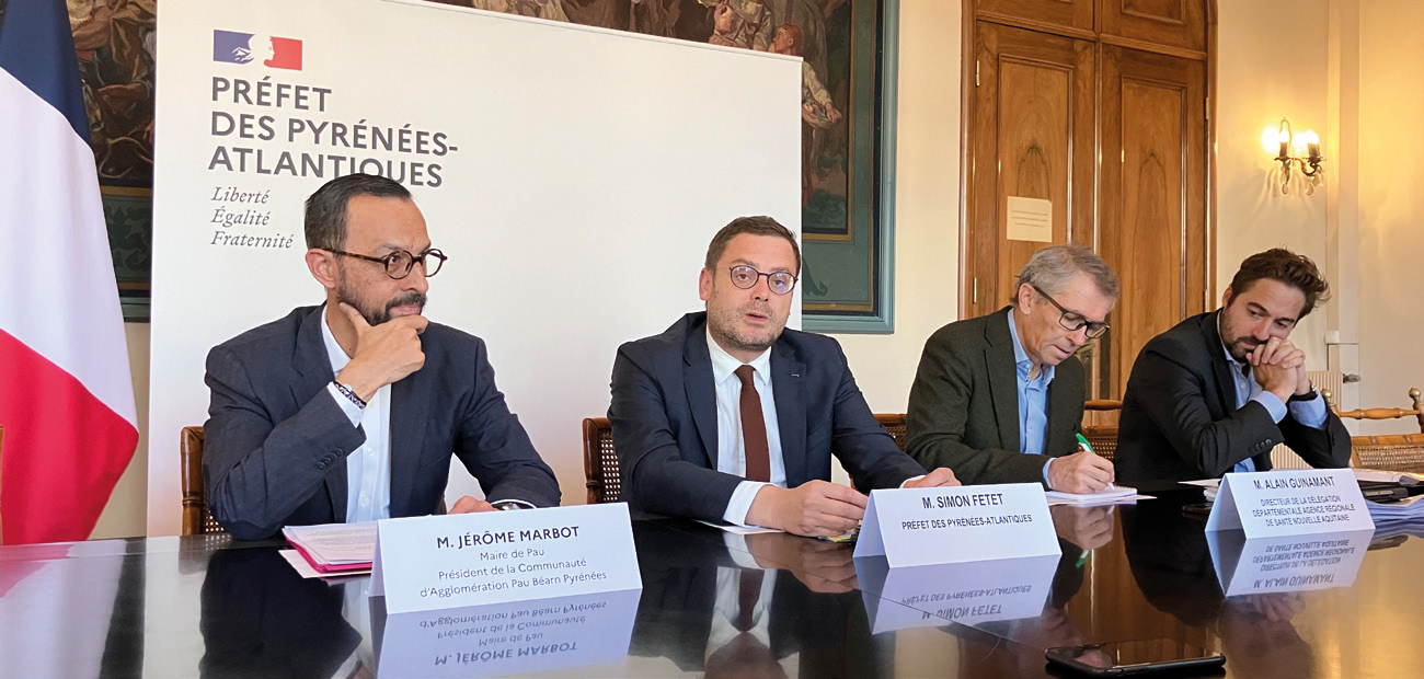 Après les décisions concernant la clinique Pau-Pyrénées, les acteurs de santé se mobilisent pour assurer la continuité des soins et renforcer l’hôpital de Pau. Après les décisions concernant la clinique Pau-Pyrénées, les acteurs de santé se mobilisent pour assurer la continuité des soins et renforcer l'hôpital de Pau.