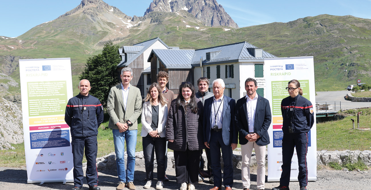 Présenté au col du Pourtalet, le projet RISK-RAPID développe un système transfrontalier d’alerte et de prévention des risques naturels rapides dans les Pyrénées grâce à l’IA, aux capteurs et au partage de données. Présenté au col du Pourtalet, le projet RISK-RAPID développe un système transfrontalier d’alerte et de prévention des risques naturels rapides dans les Pyrénées grâce à l’IA, aux capteurs et au partage de données.